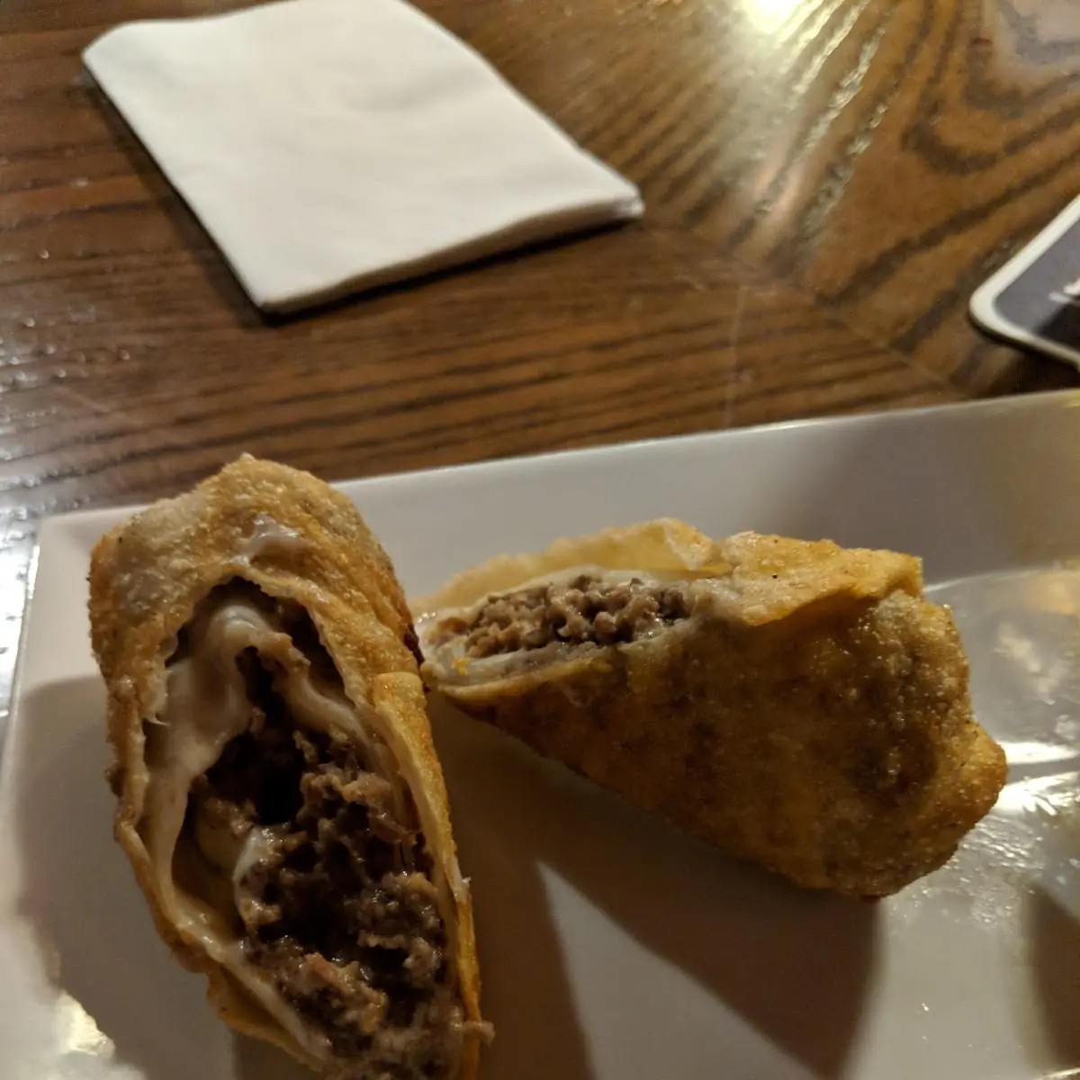 Cheese Steak Egg Rolls
