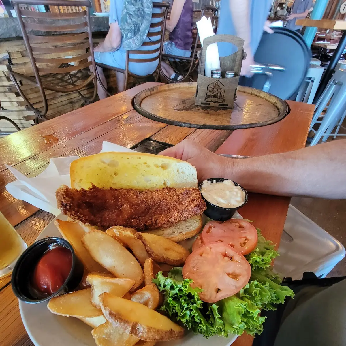 Walleye Sandwich