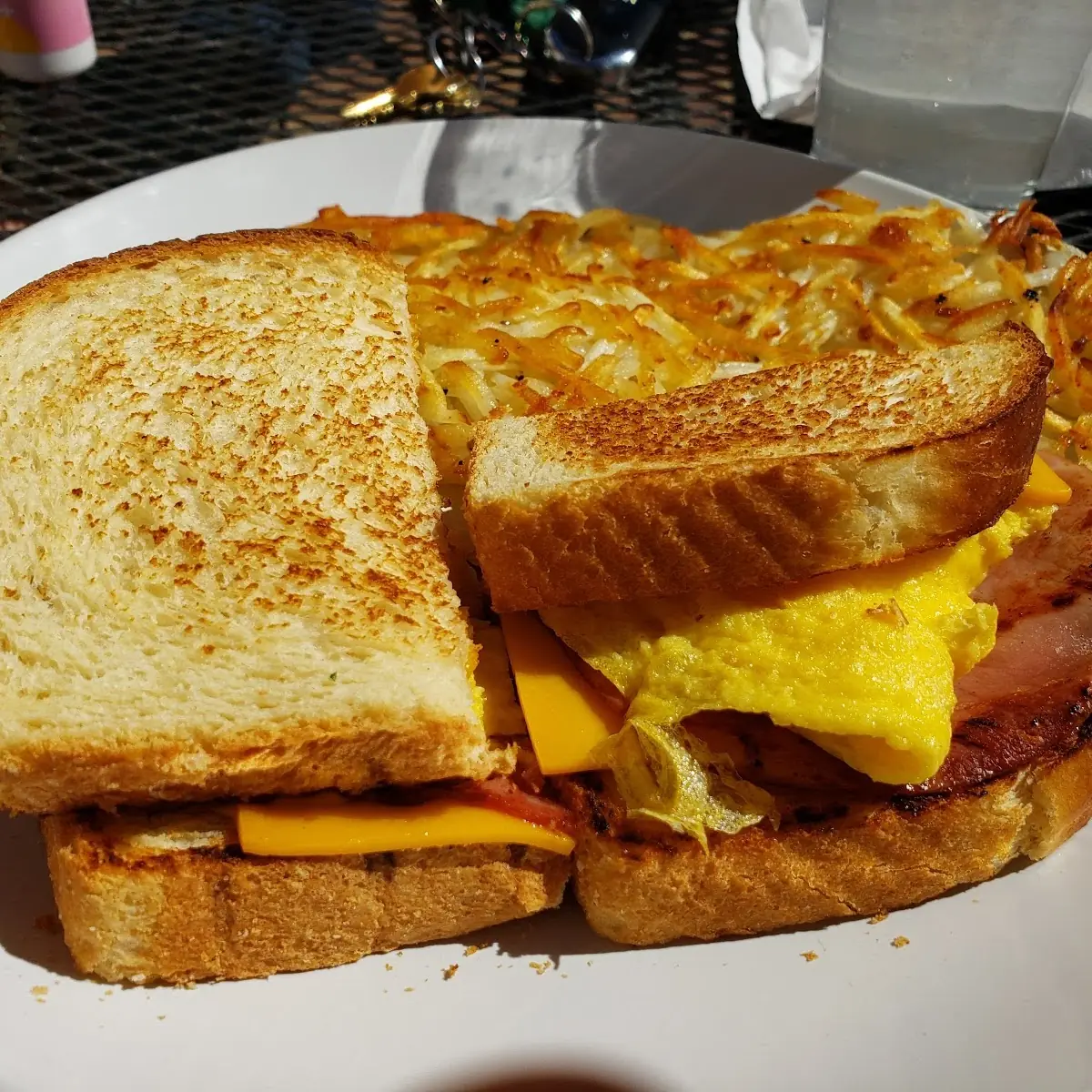 Grilled Breakfast Sandwich