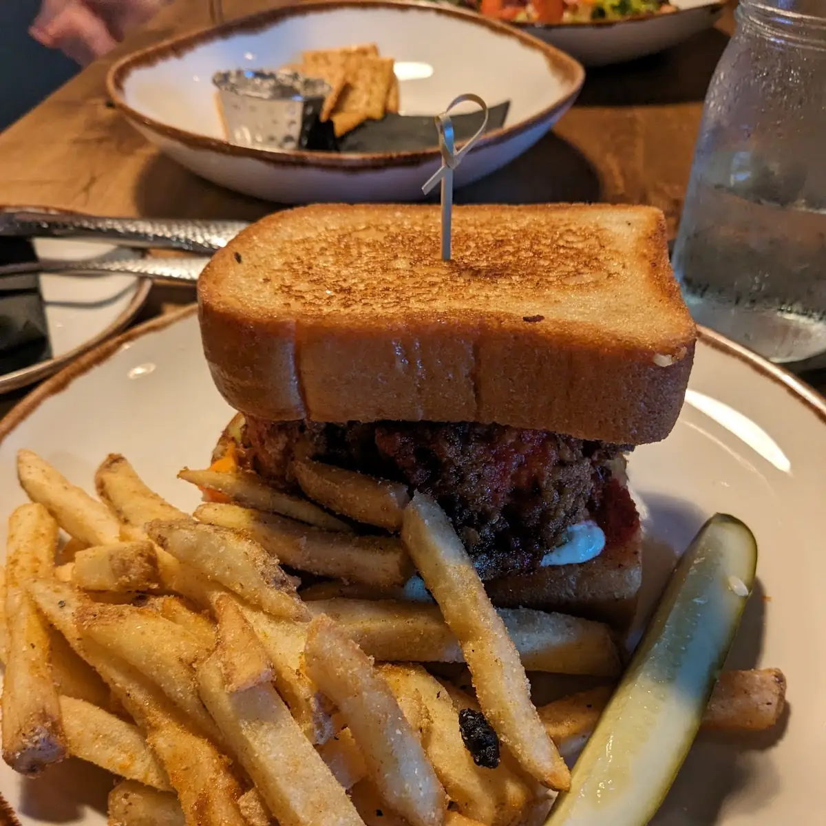 Toasted Sandwich with Side Fries