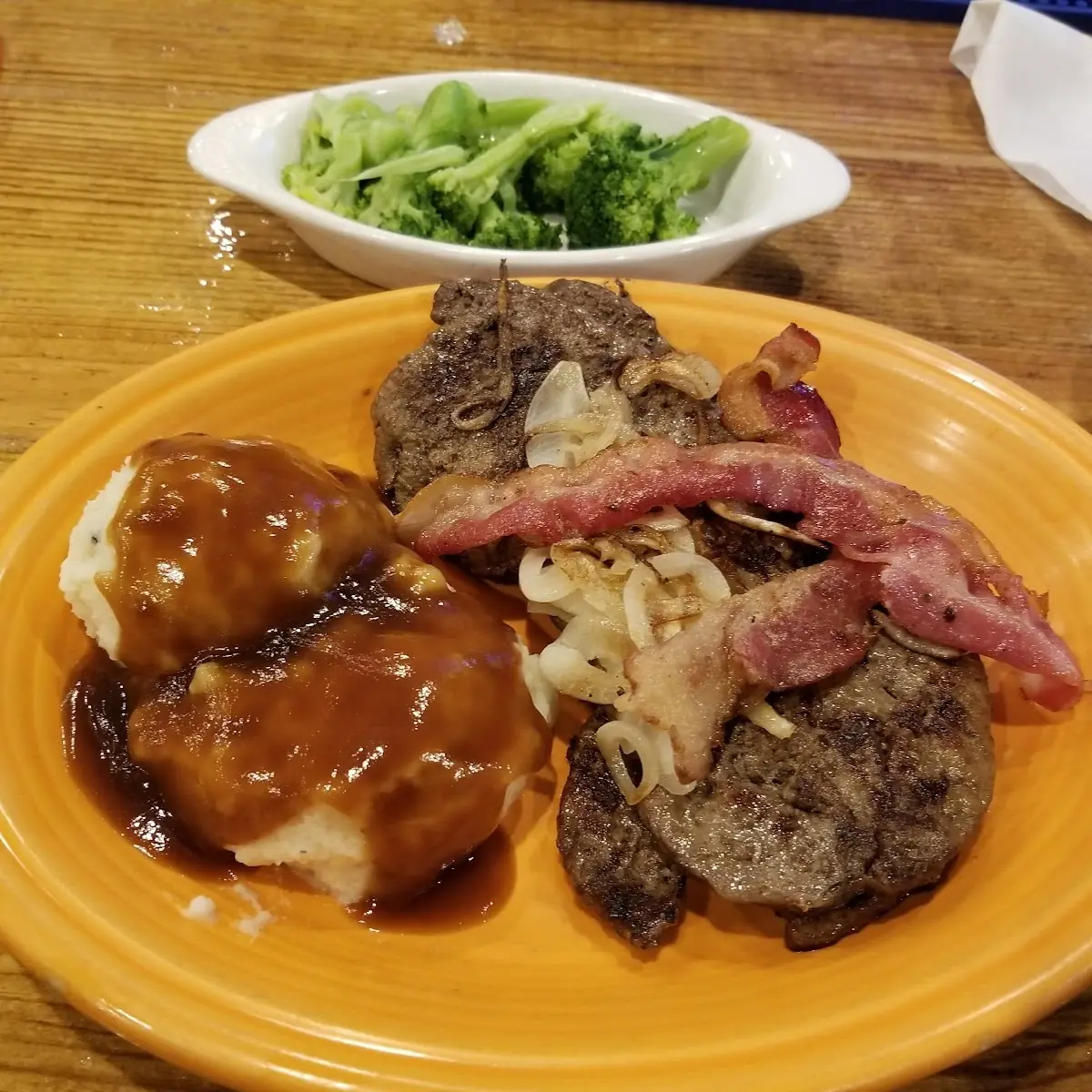 Topped with BBQ Baked Beans