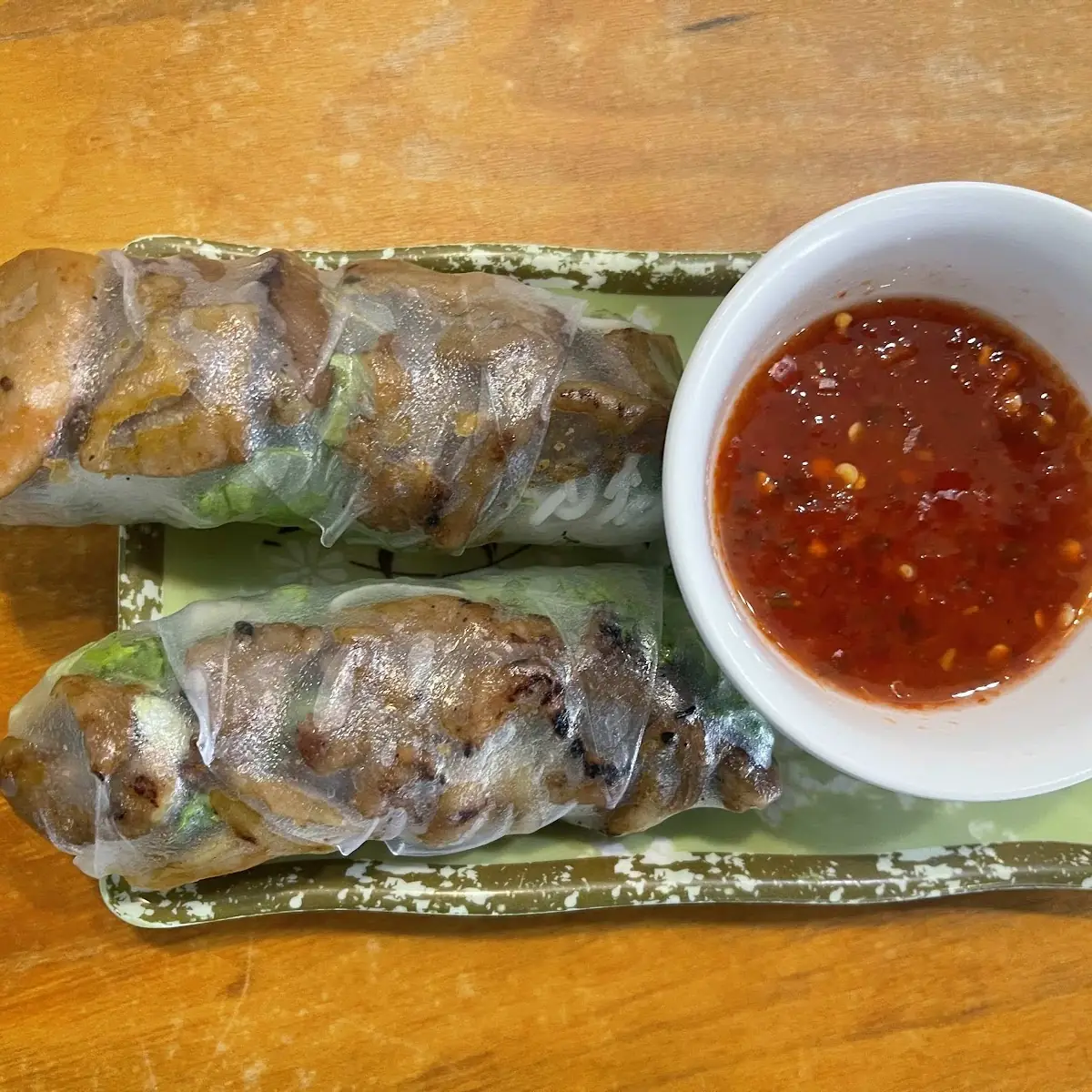 Grilled Pork Spring Roll