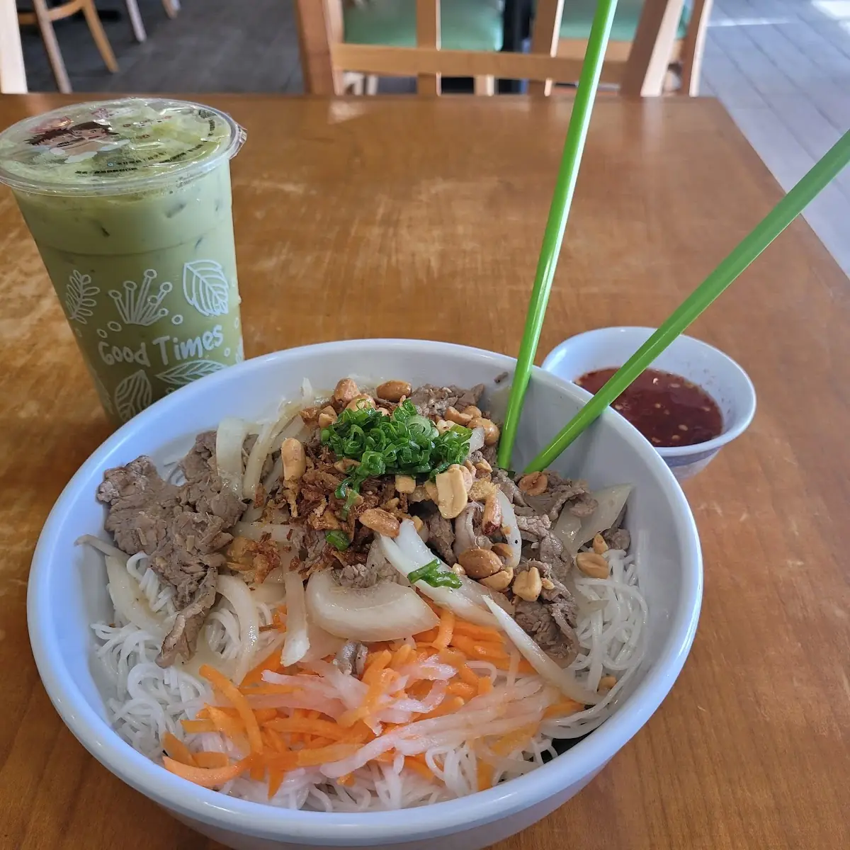 Lemongrass Beef Noodle Bowl