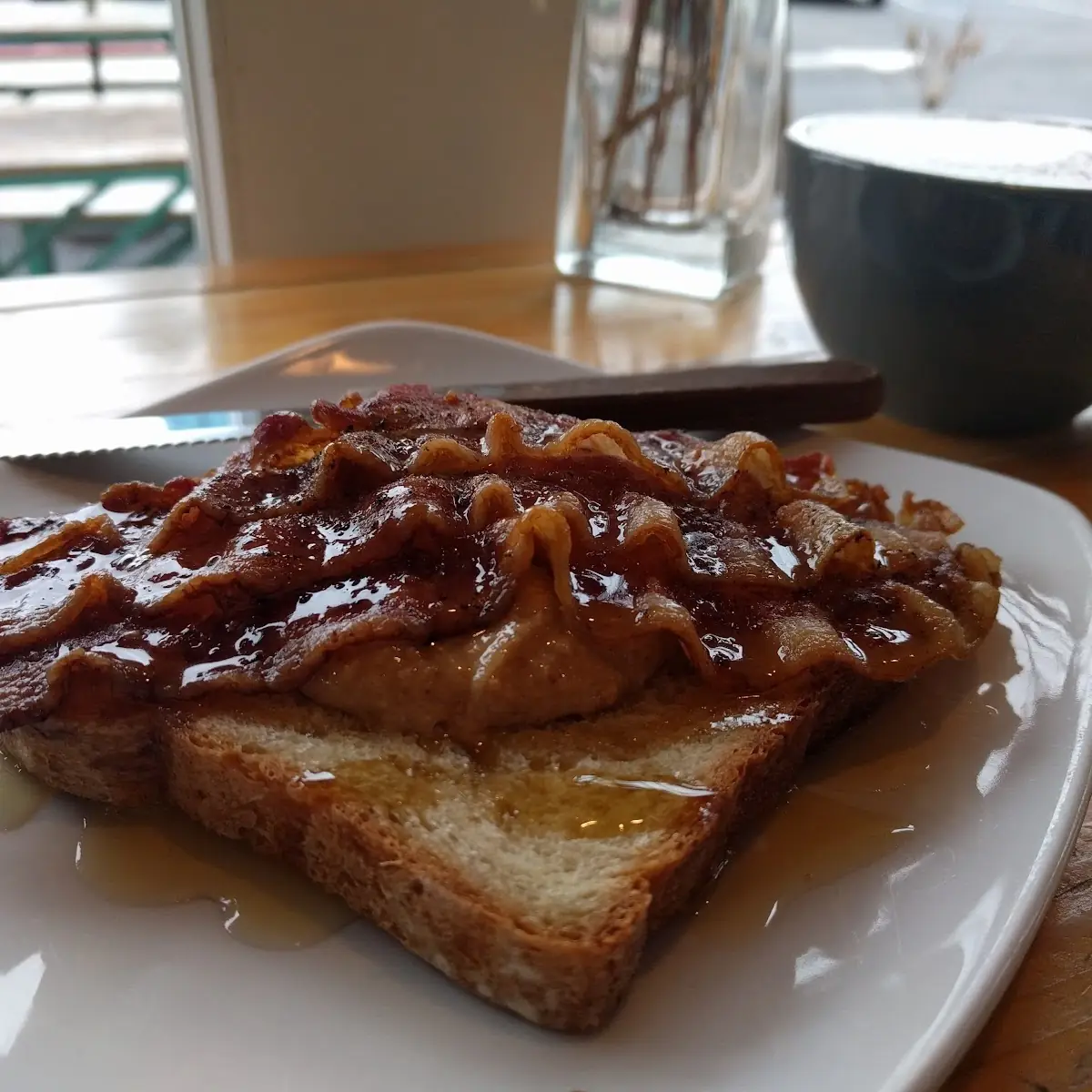 Honey Peanut Butter Toast