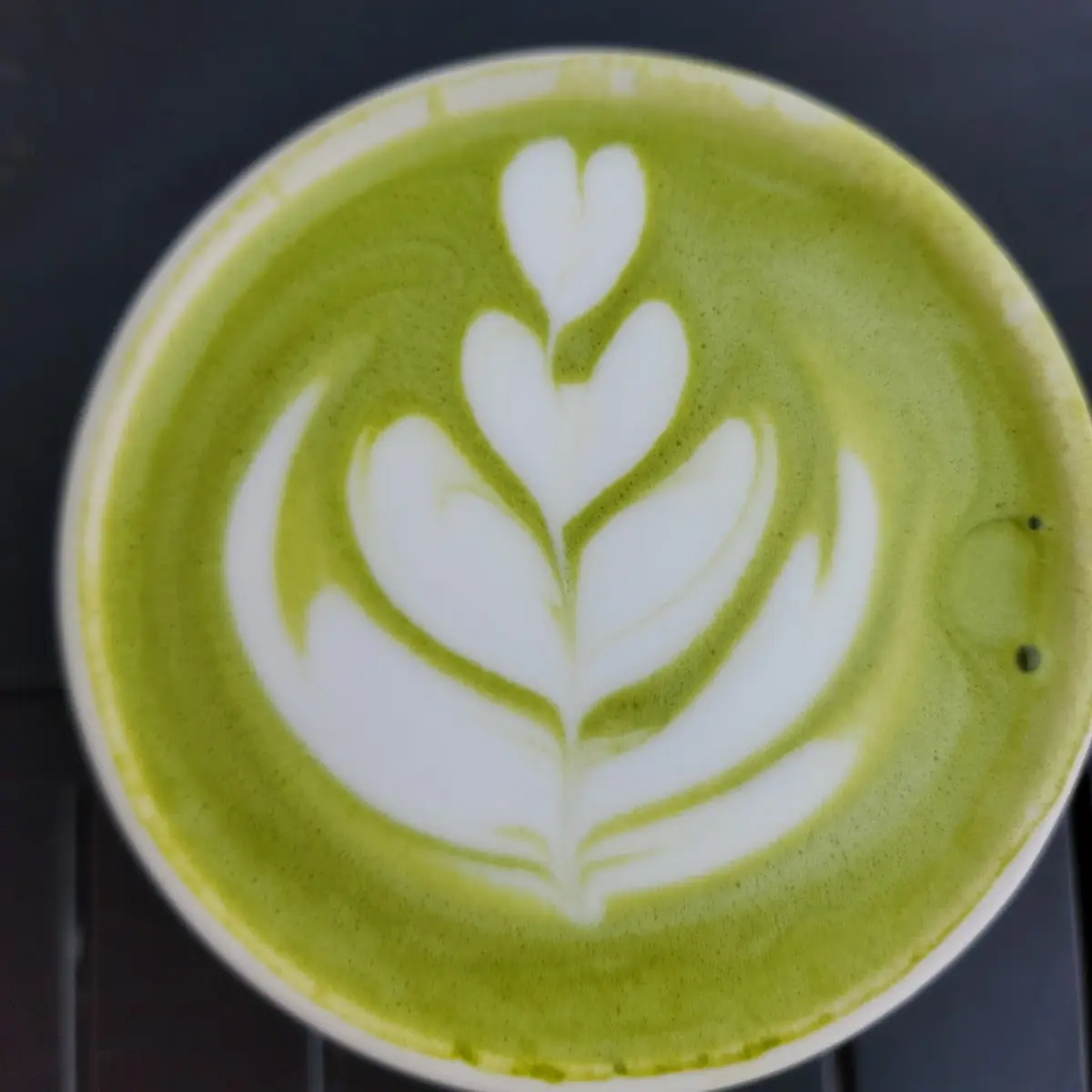 Matcha Latte and Gold Rush