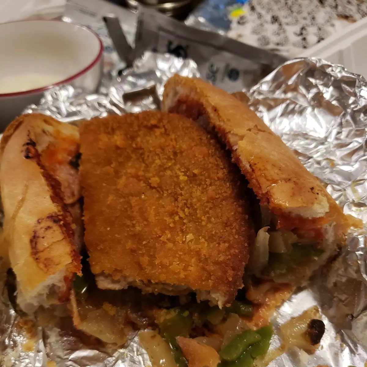 Veal Parmigiana Sub