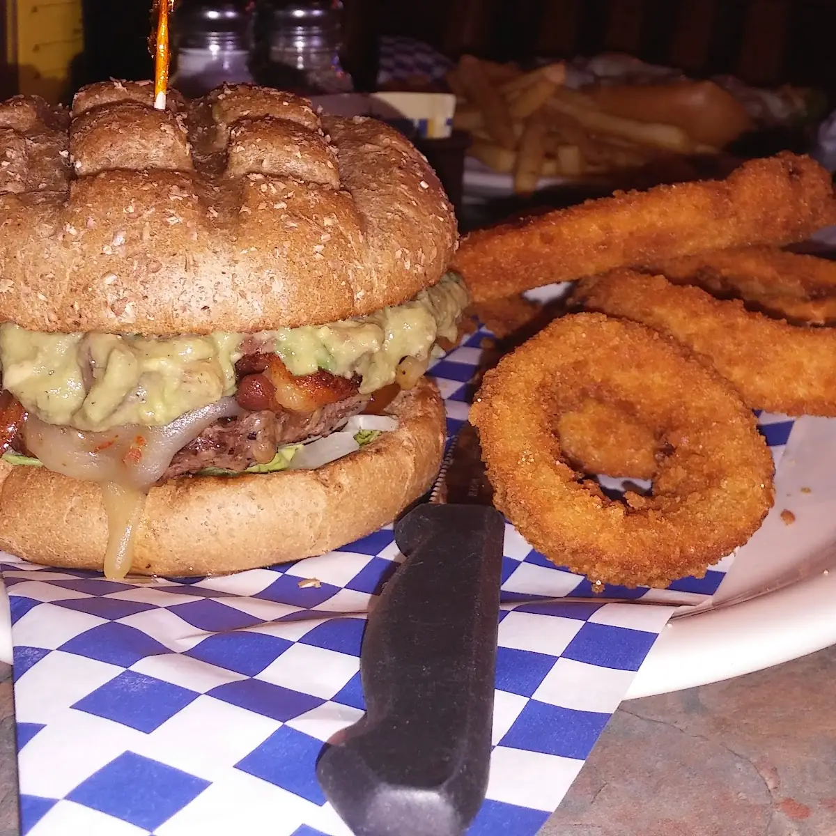 Guacamole Bacon Burger