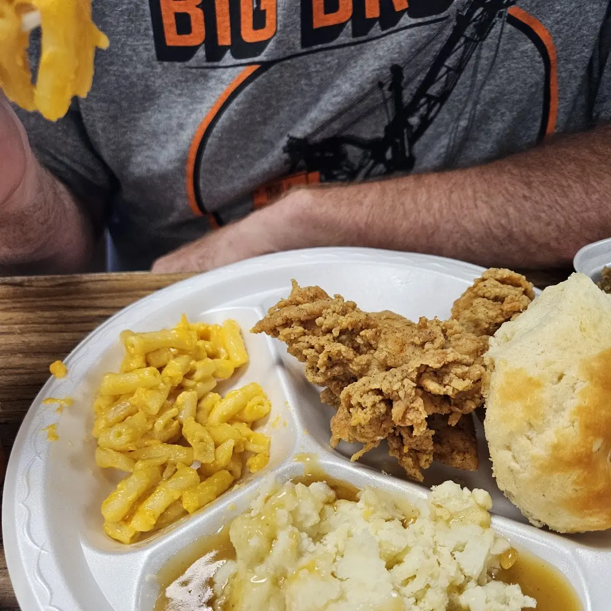 Fried Chicken and Biscuits
