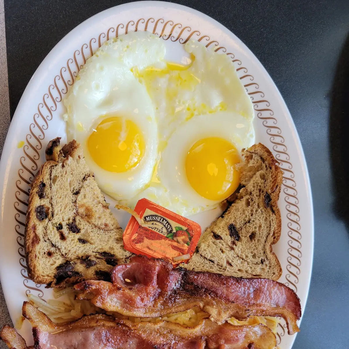 Sausage or Bacon Egg