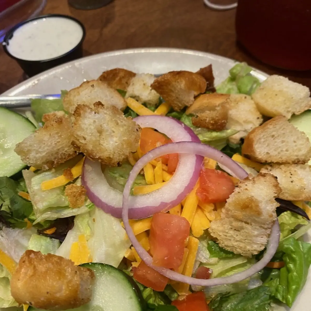 House Side Salad with Balsamic Vinaigrette