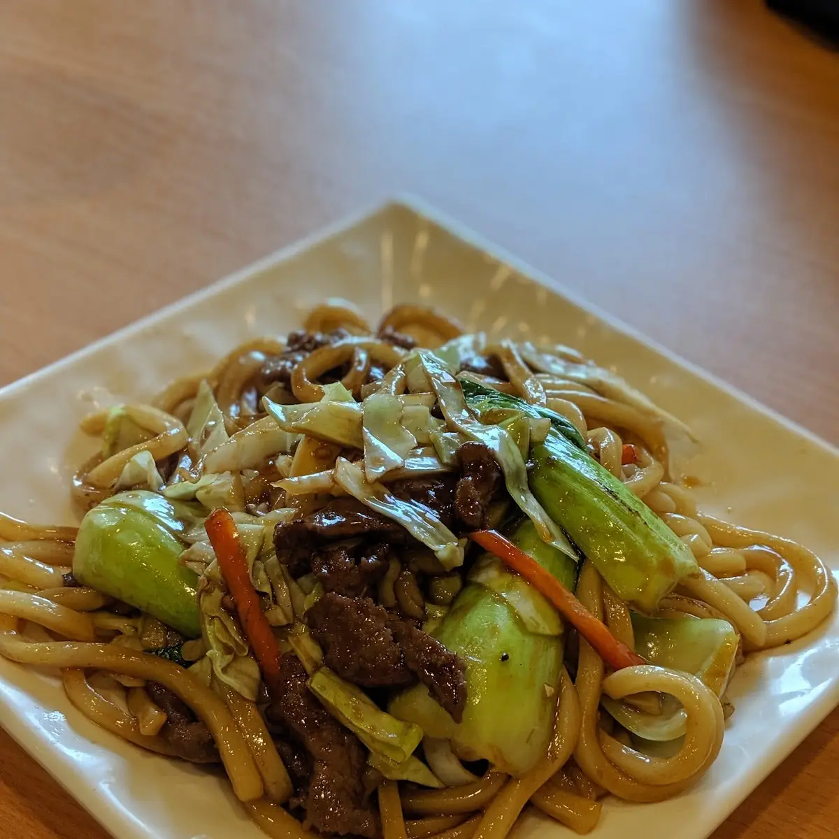 Beef Udon Noodle Stir Fried