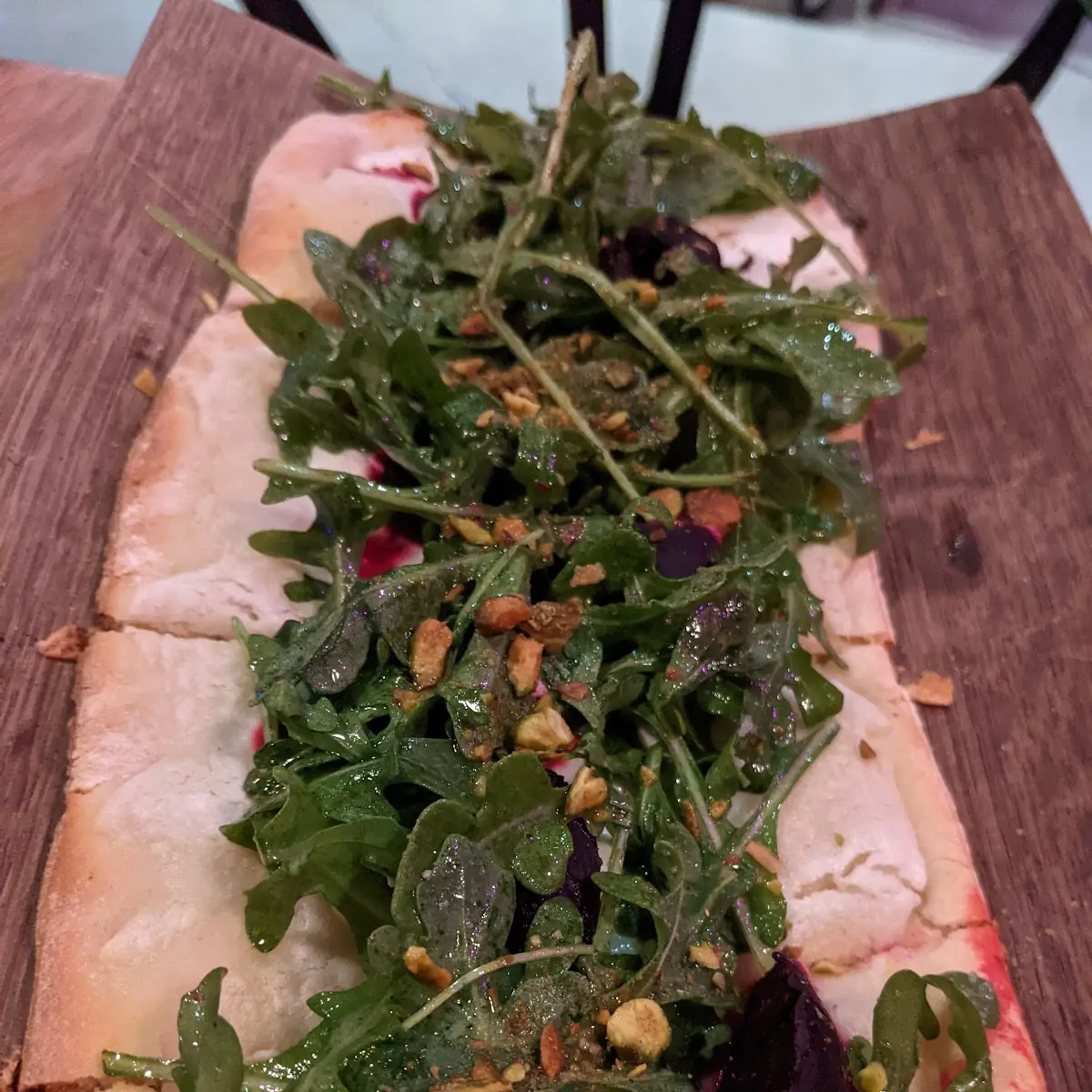 Flatbread with Goat Cheese