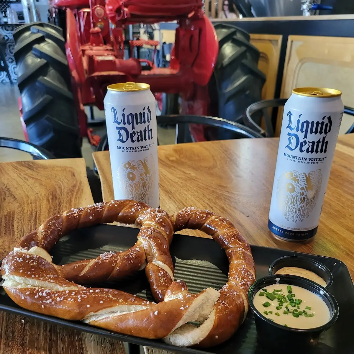 Giant Bavarian Pretzel