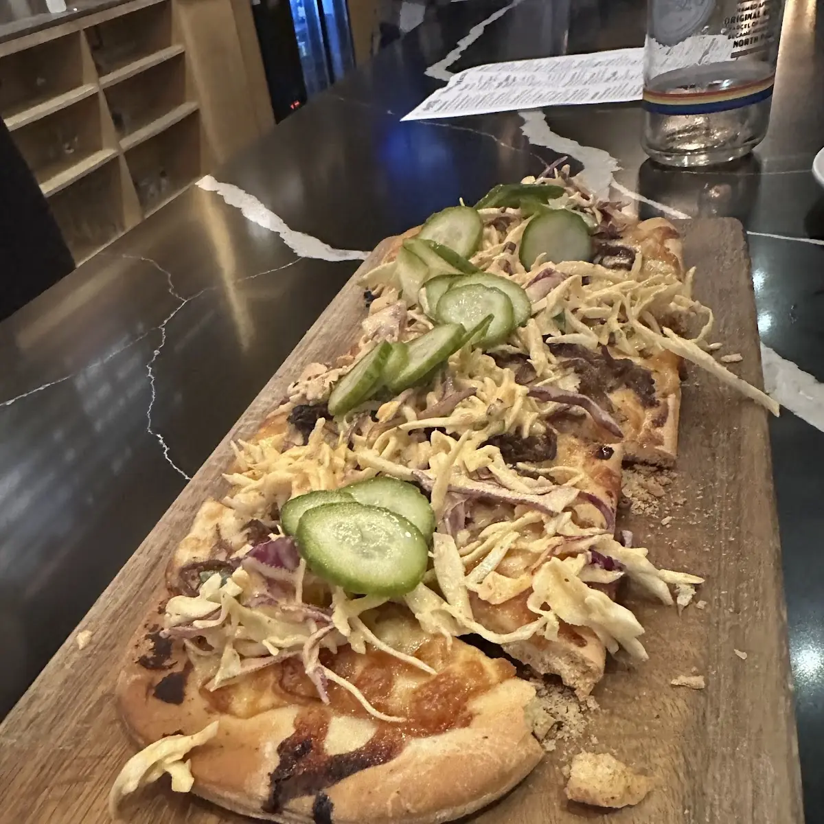 Spicy Ranch Chicken Flatbread