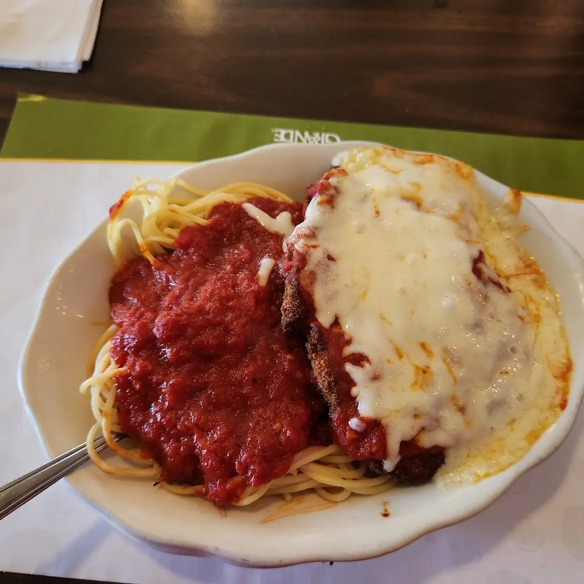 Veal Cutlet Parmigiana