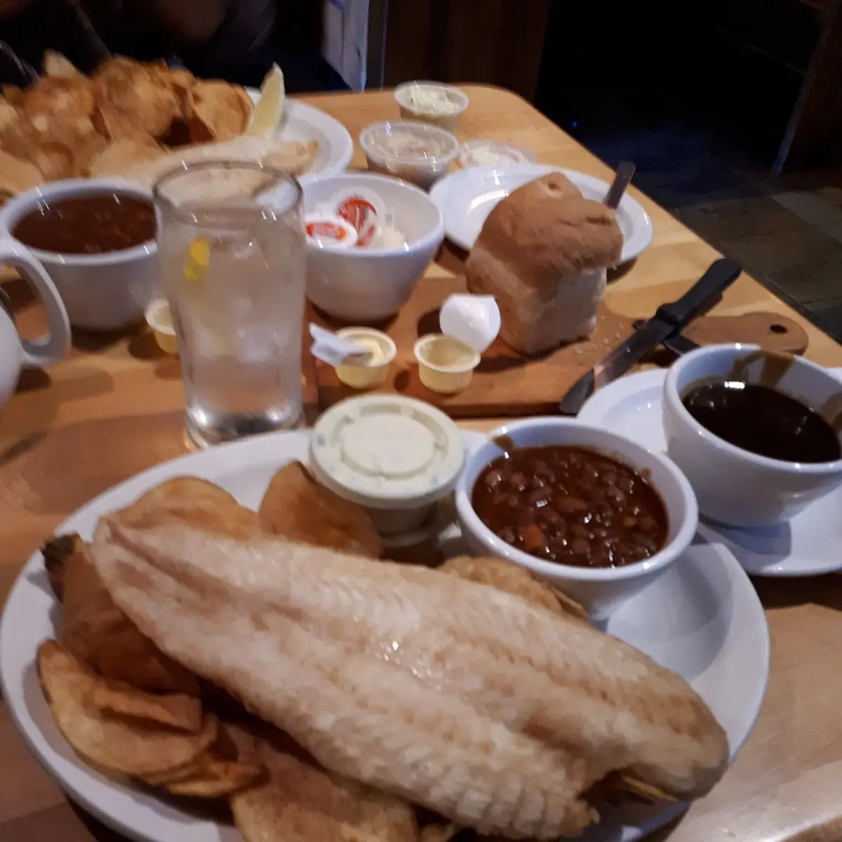 Fish and Buffalo Chips