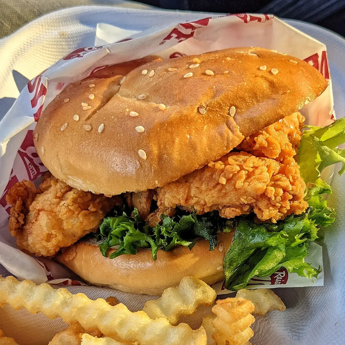 Chicken Sandwich with Fries Combo