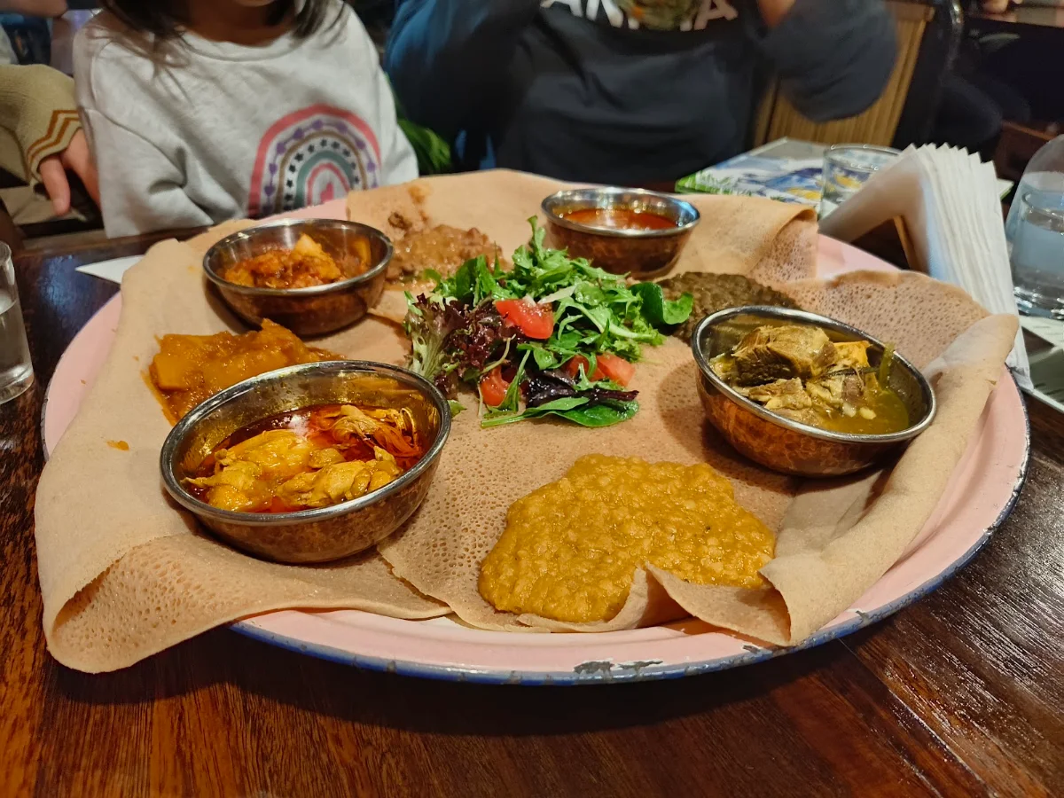 Chefs Platter, The Abyssinian Restaurant