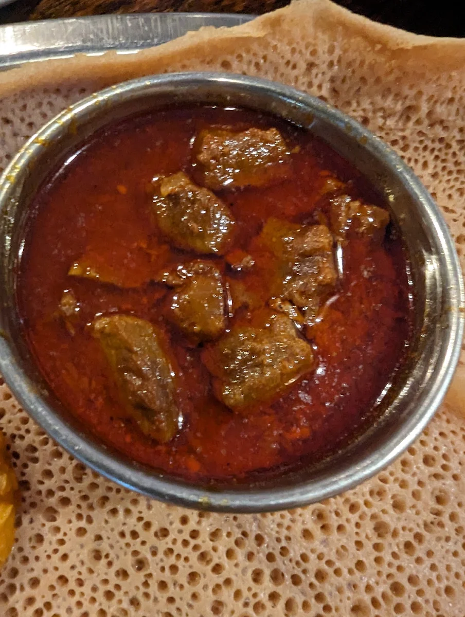 Lamb Aletcha, The Abyssinian Restaurant
