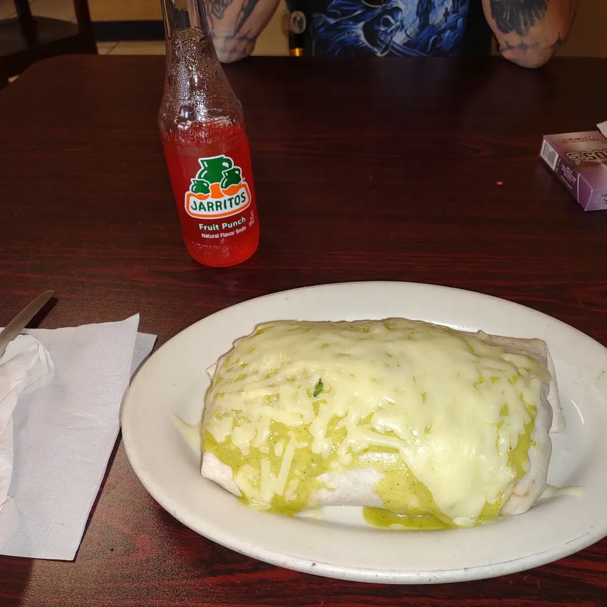 Burrito De Pollo Chicken Burrito