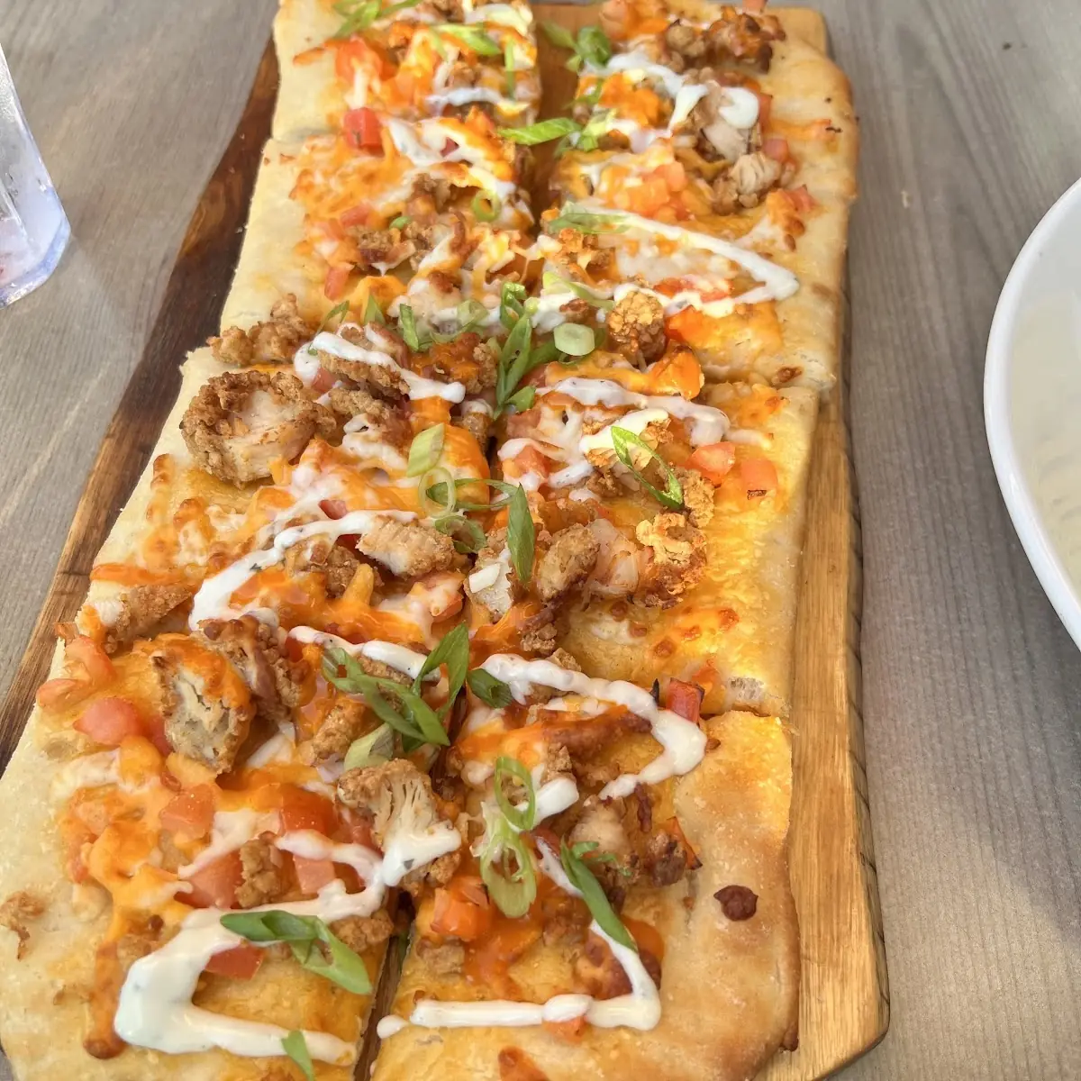 Buffalo Chicken Flatbread
