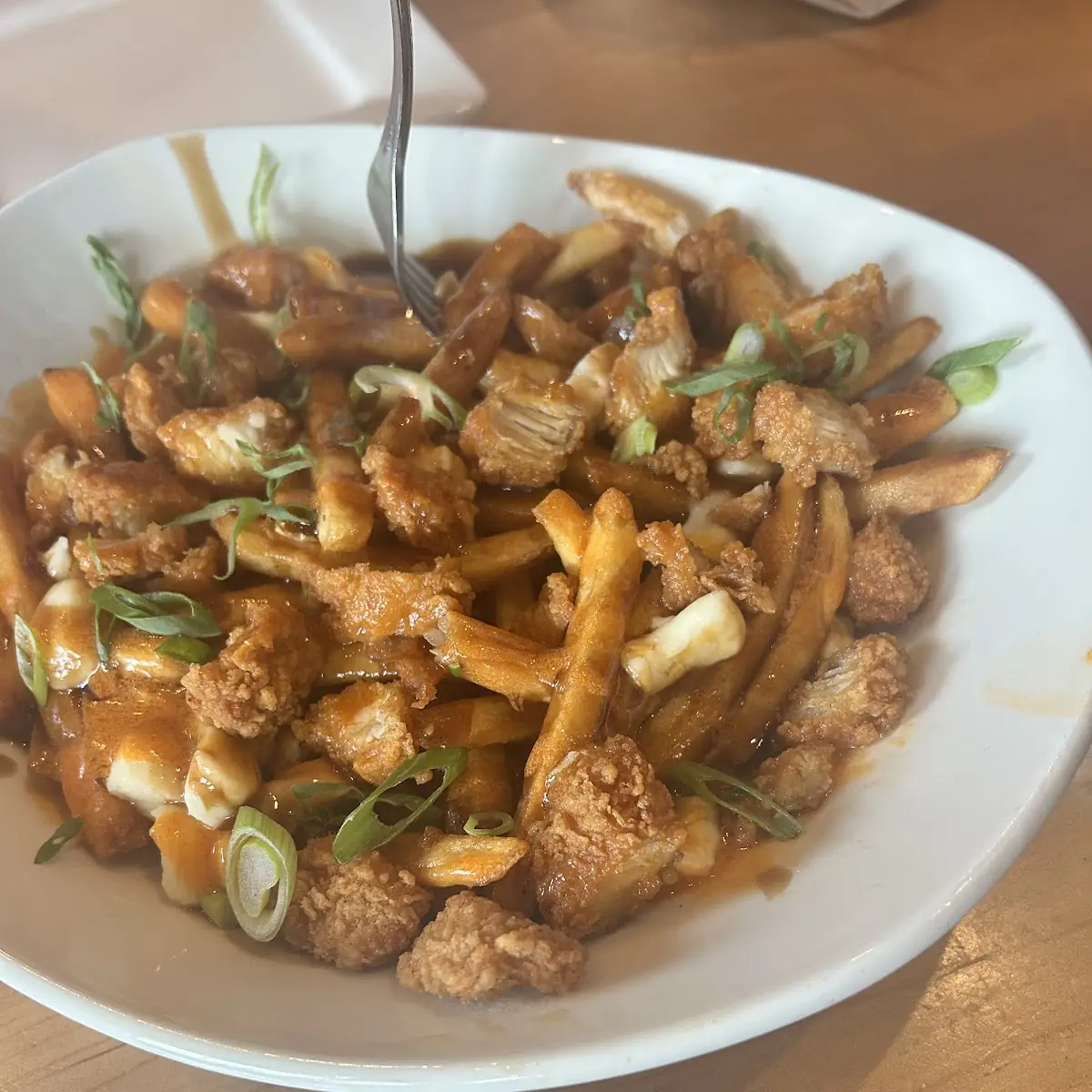 Buffalo Chicken Poutine