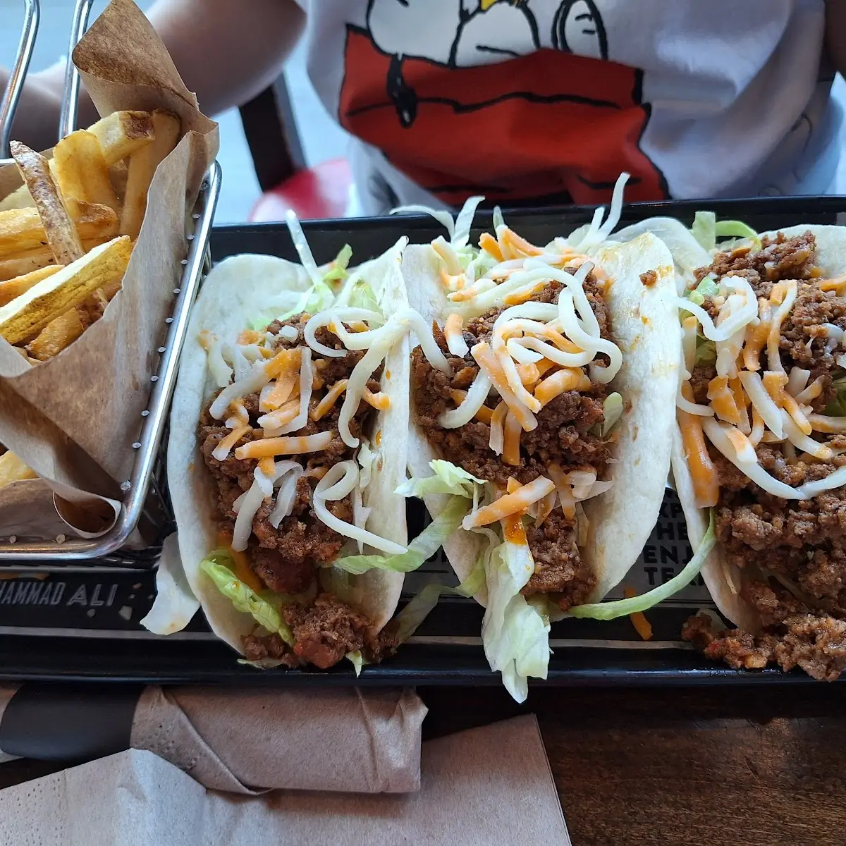 Joes Beer Battered Tacos