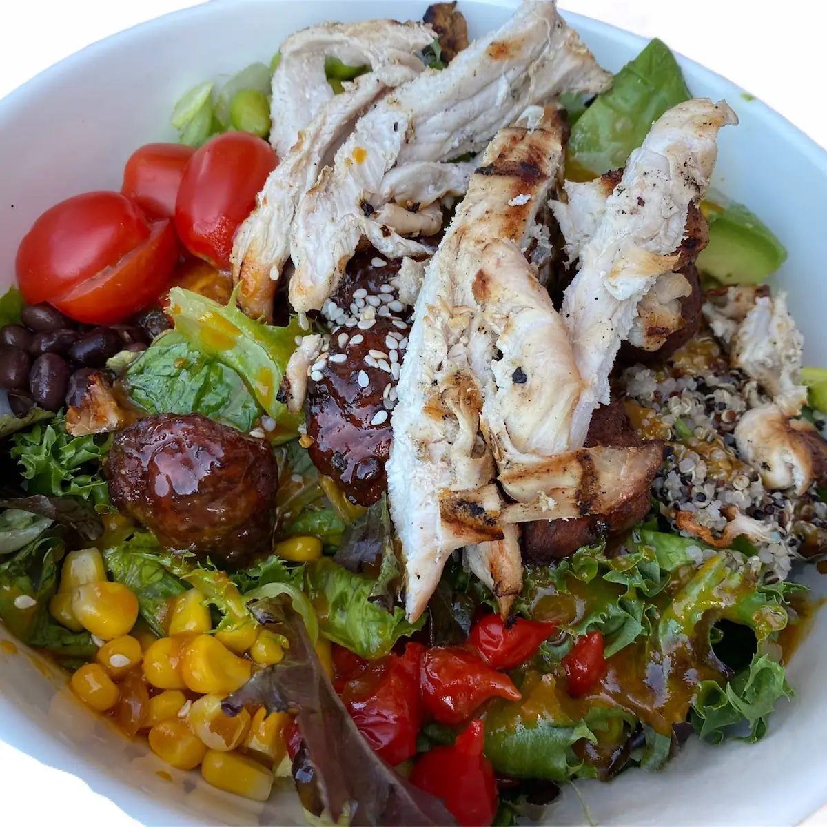 Souvlaki Chicken Bowl