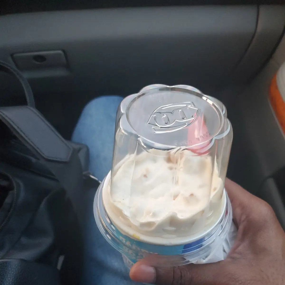 Peach Cobbler Blizzard