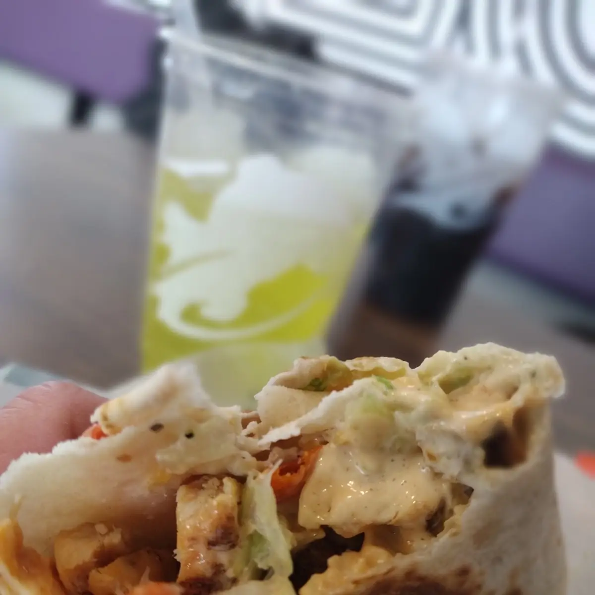 Chipotle Ranch Grilled Chicken Burrito