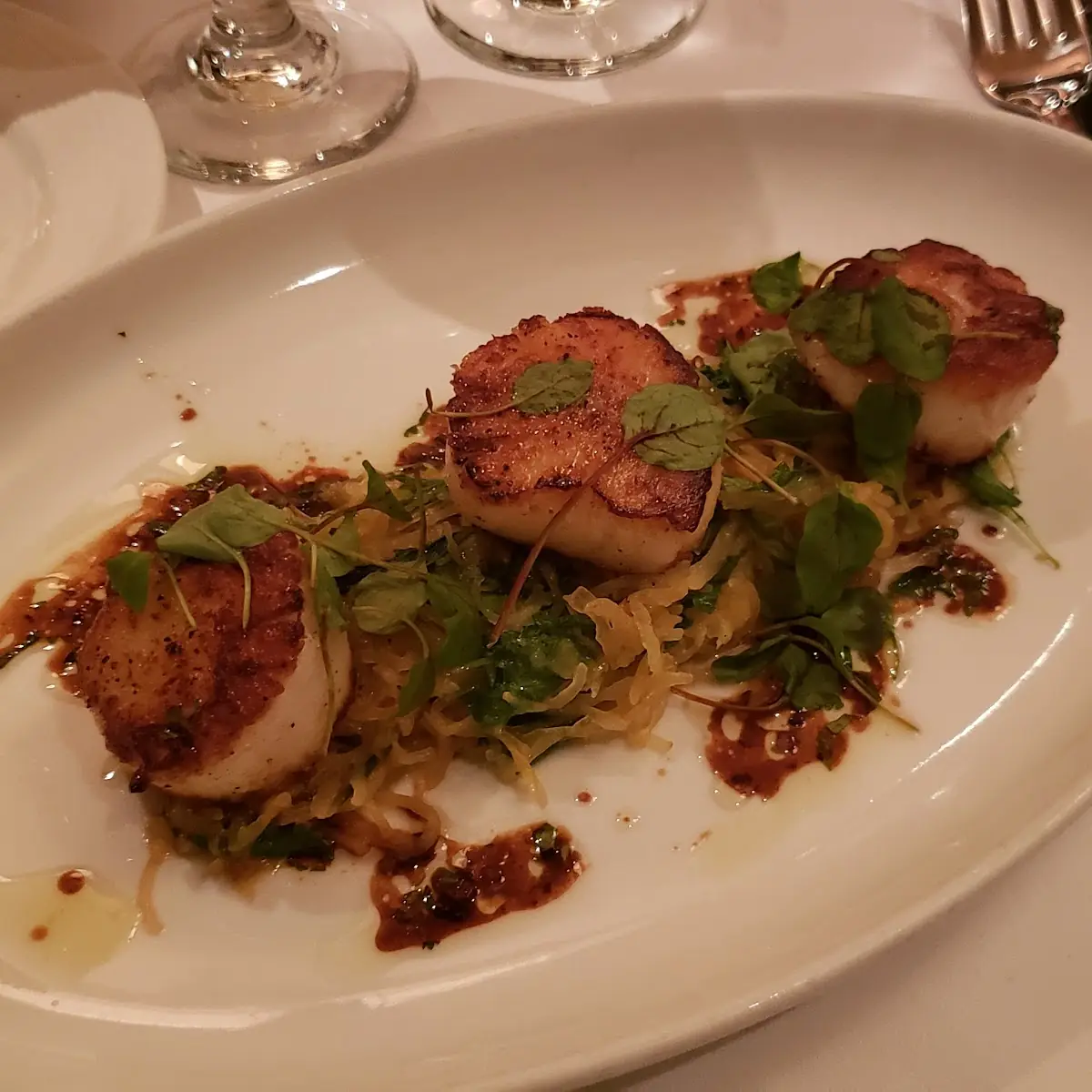 Seared Sea Scallops