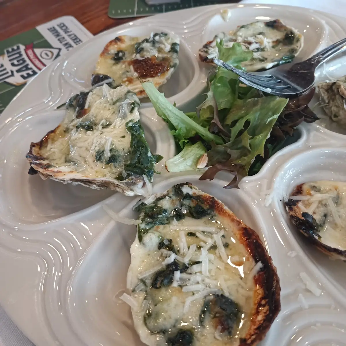 Oysters Rockefeller
