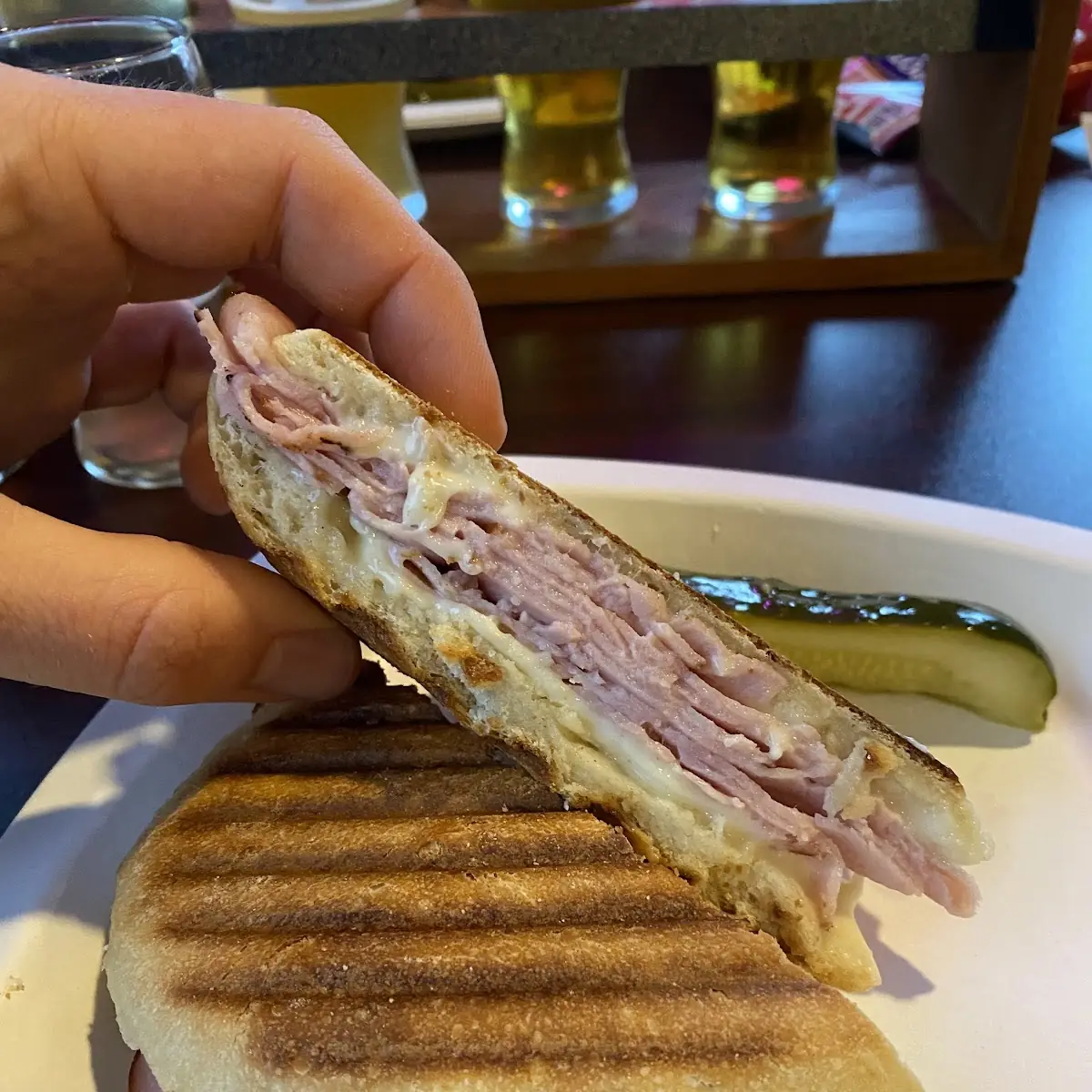 Ham and Cheese Panini