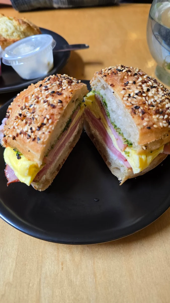 Breakfast Sandwich with Ham