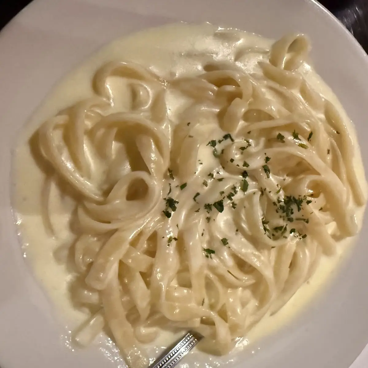 Fettuccine Alfredo