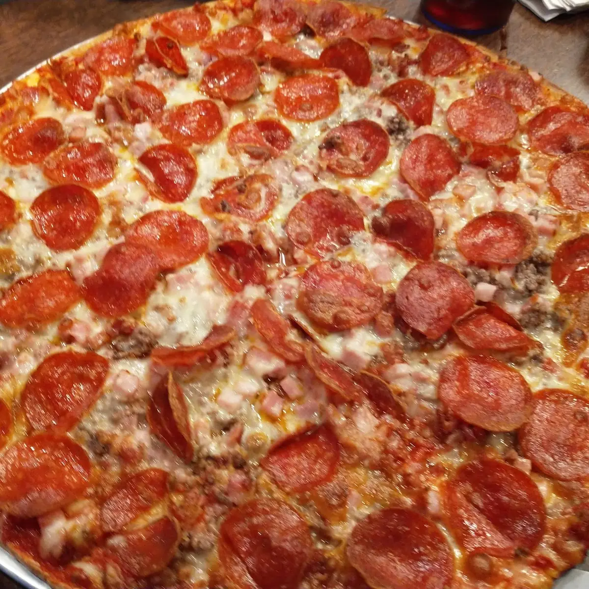 Sausage and Pepperoni Pizza