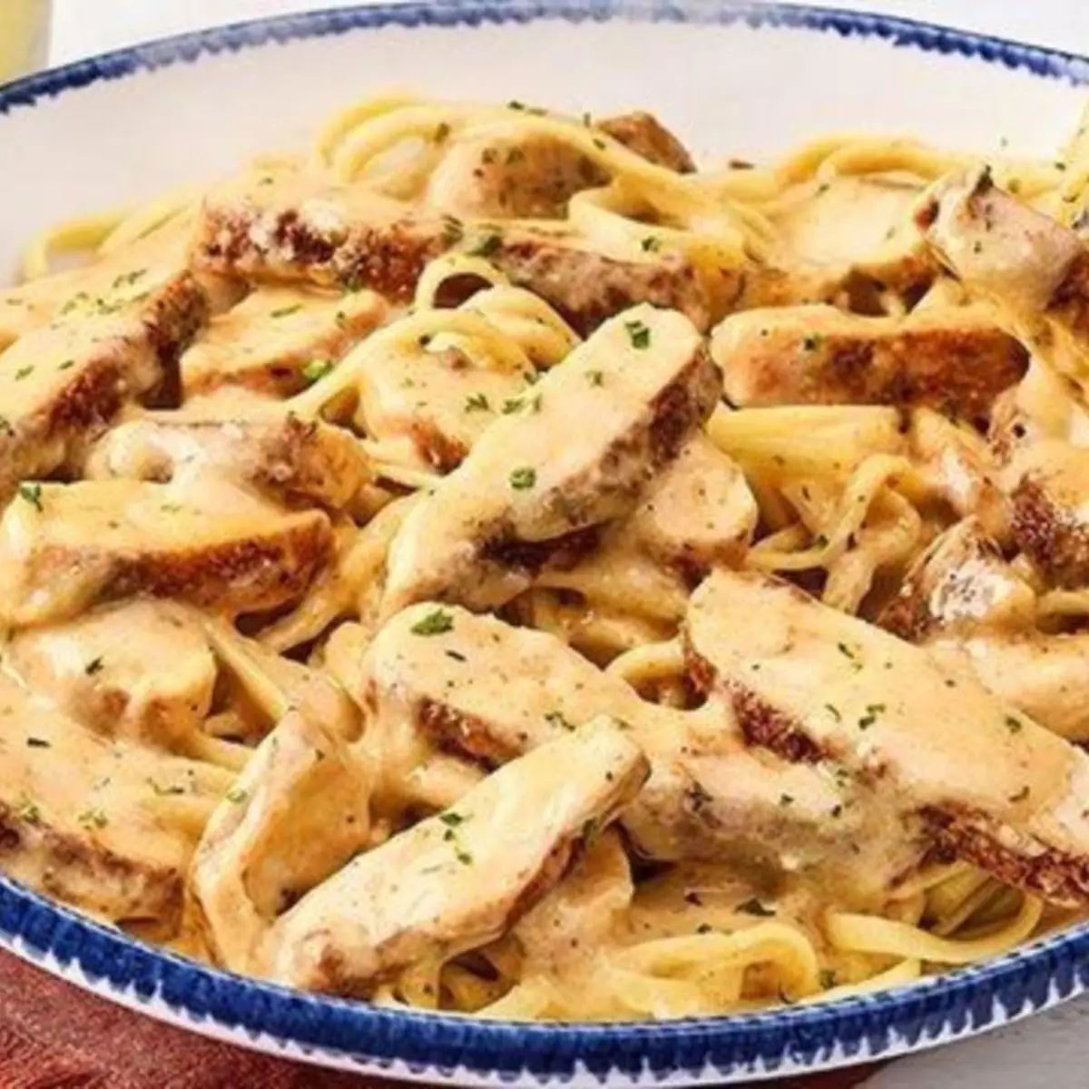 Cajun Chicken Linguini Alfredo
