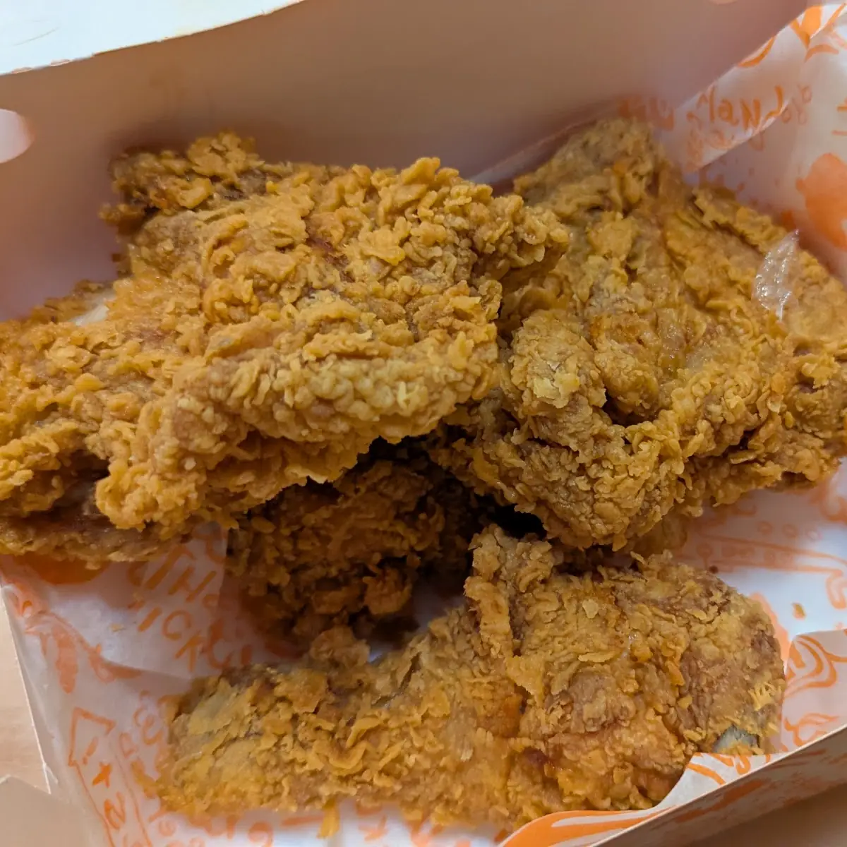 Crispy Fried Chicken Pieces