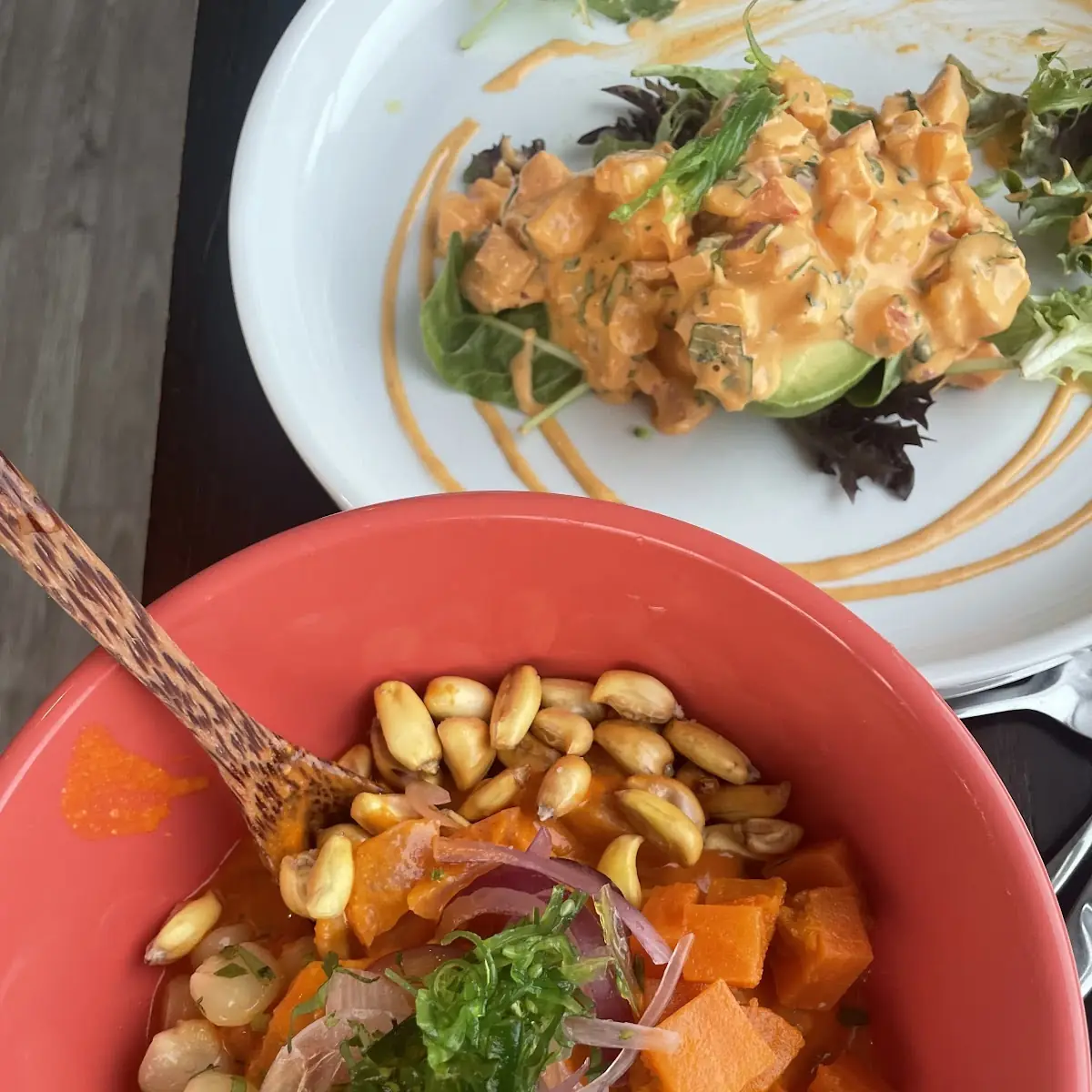 Cream Rocoto Fish Ceviche