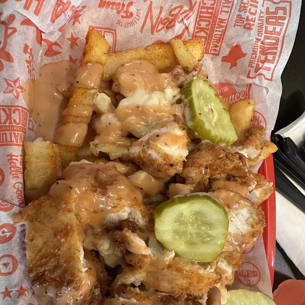 Crispy Hot Chicken Sandwich with Pickles
