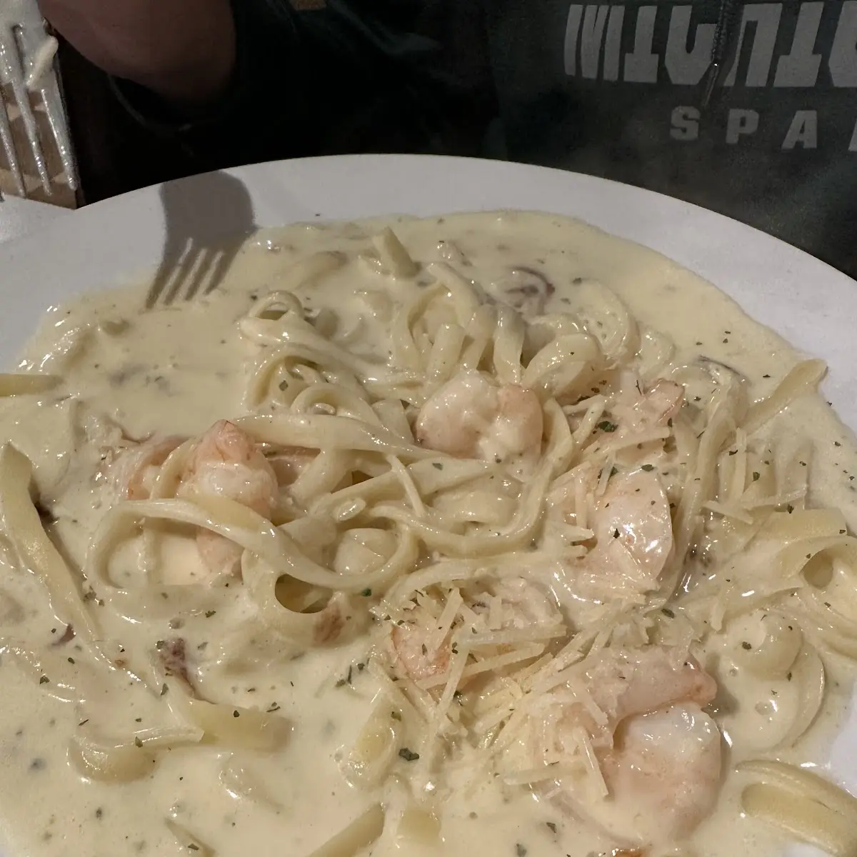 Shrimp Alfredo
