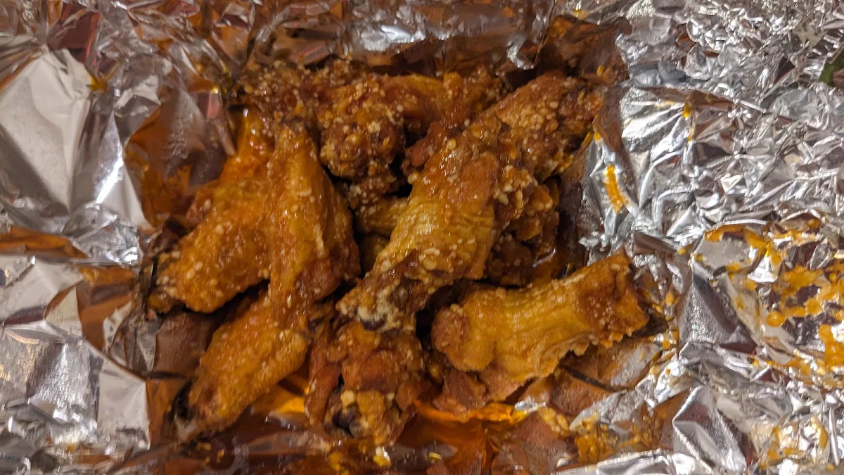 Buffalo Garlic Parmesan Wings