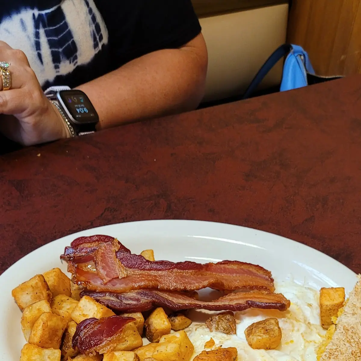 Served with Home Fries And