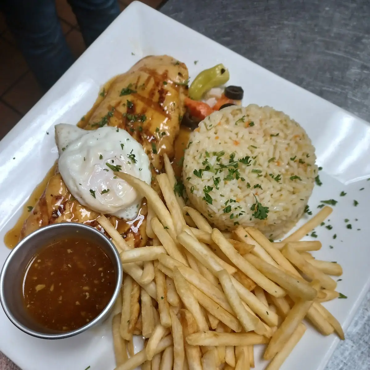 Small Grilled Chicken Breast Bitoque De Frango