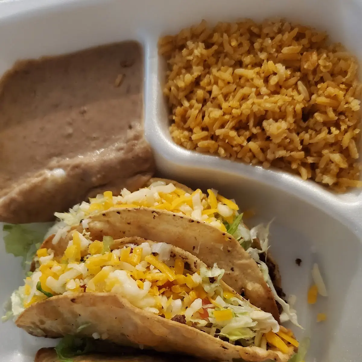 Beef Taco Plate
