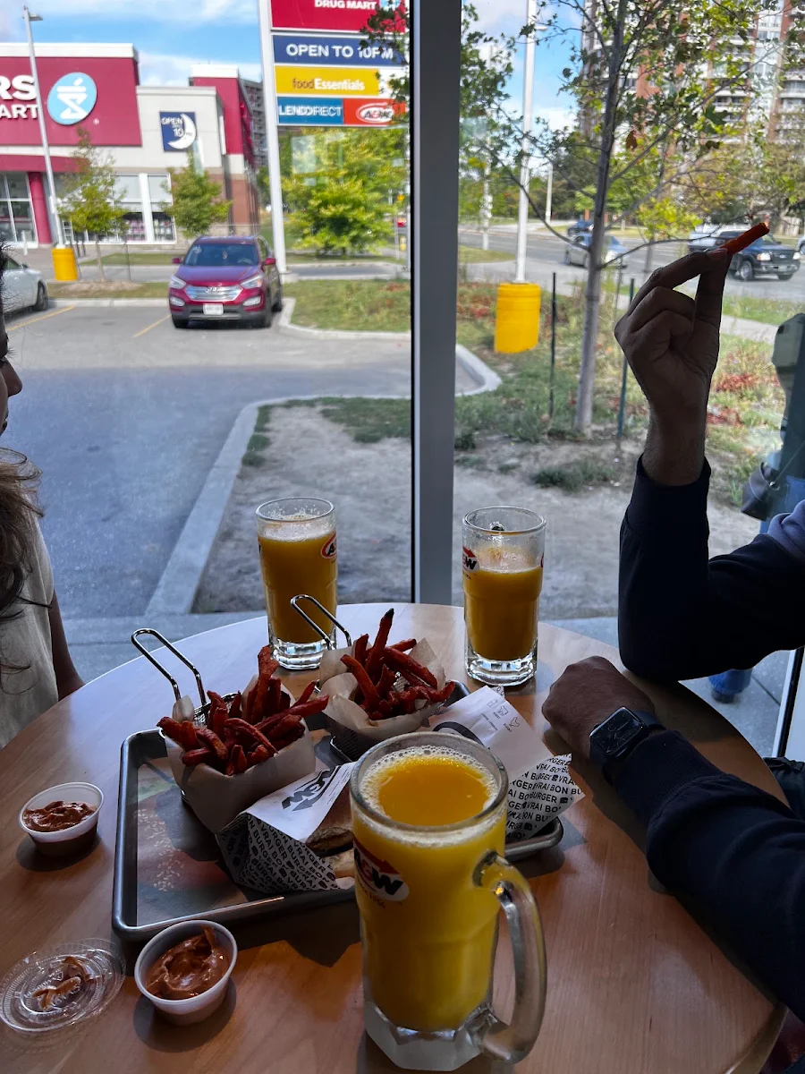 Orange Juice, A&W Canada