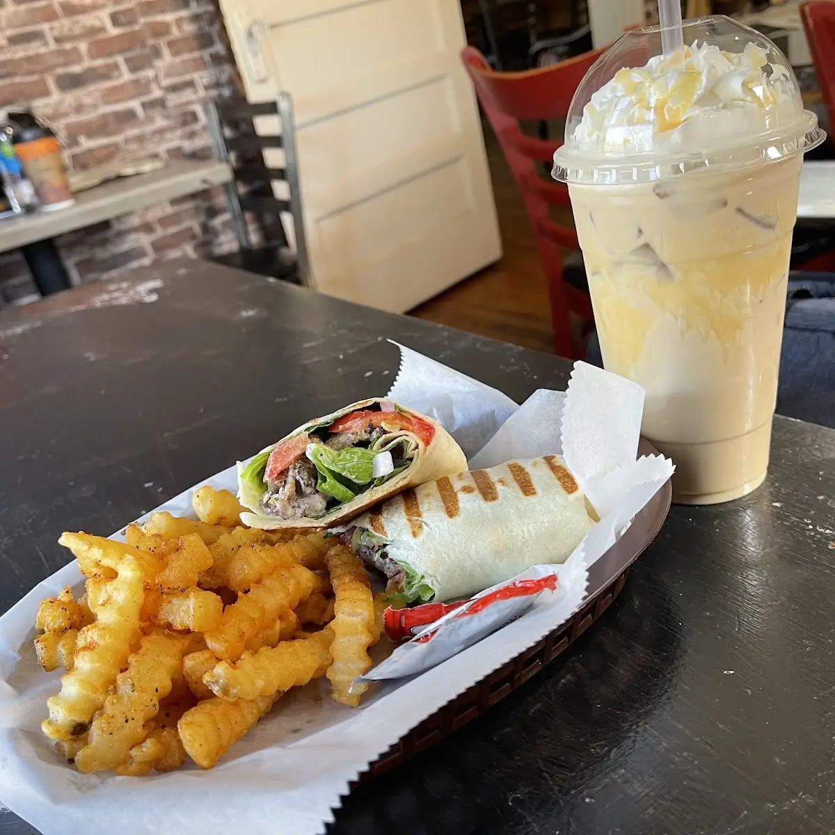 Gyro Wrap with Fries