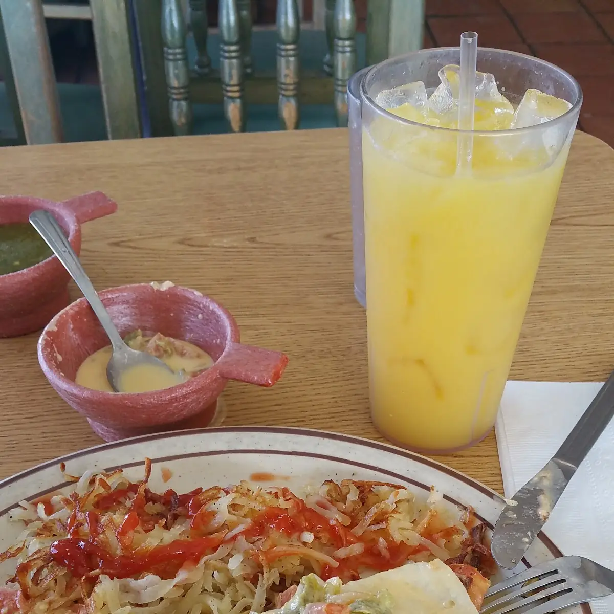 Machaca Burrito with Cheese Dip