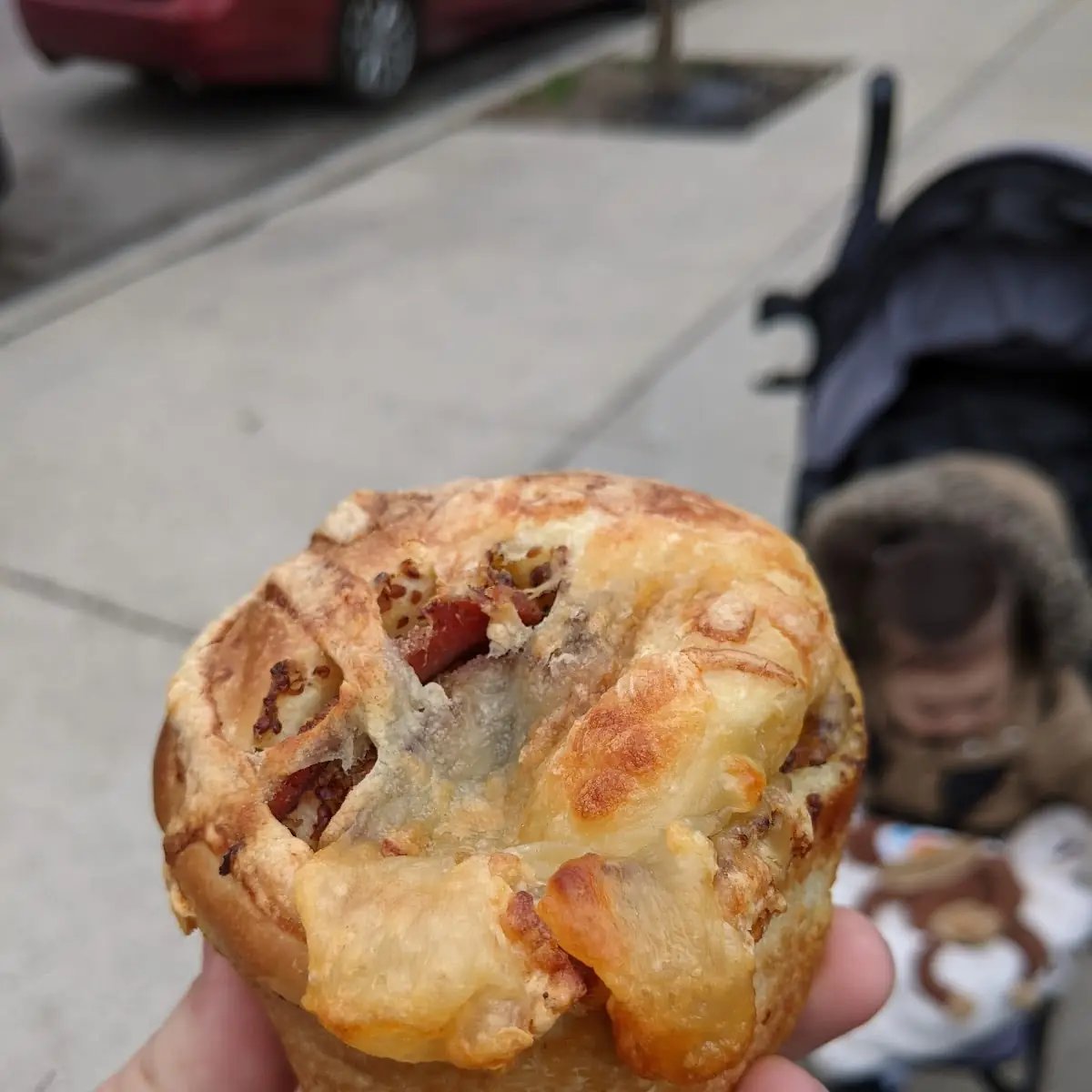 Ham and Cheese Morning Bun