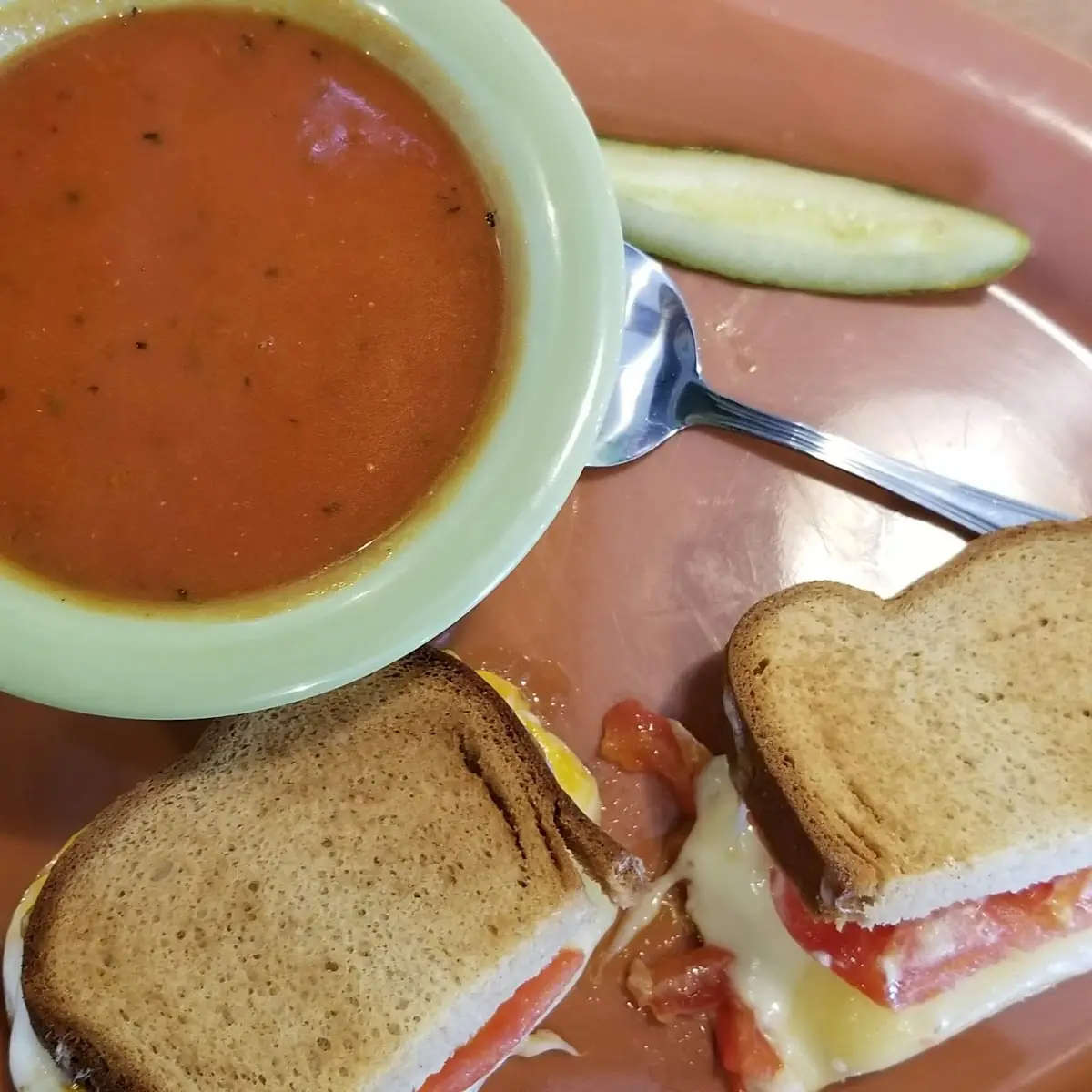 Kids Grilled Cheese & Soup
